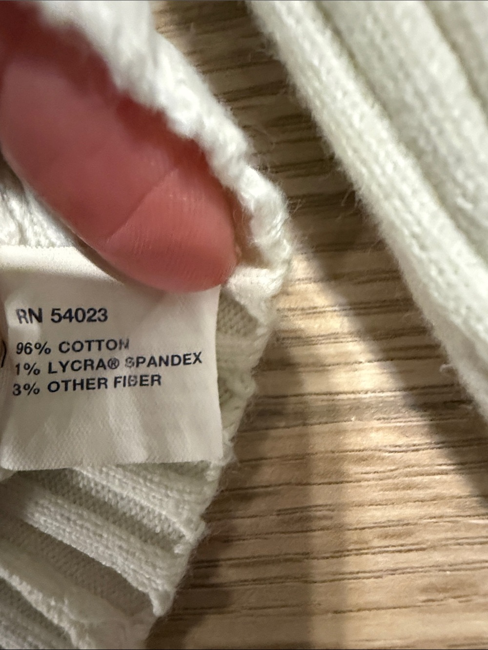 GAP GAP STRETCH Cream Ribbed Turtleneck Sweater - Picture 4 of 5